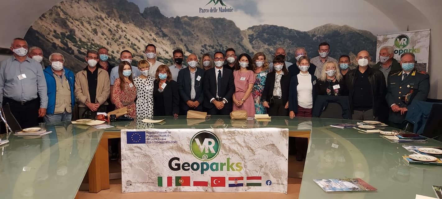 Progetto ERASMUS+VR Geoparks dalla Polonia, Ungheria, Croazia, Portogallo, Turchia al Parco delle Madonie.