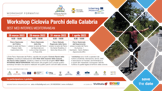 Rete delle imprese della 'Ciclovia dei Parchi della Calabria', workshop 1 aprile in Aspromonte: info e iscrizioni