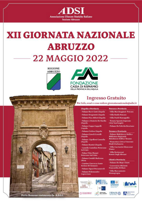 XII Giornata Nazionale dell'Associazione Dimore Storiche Italiane
