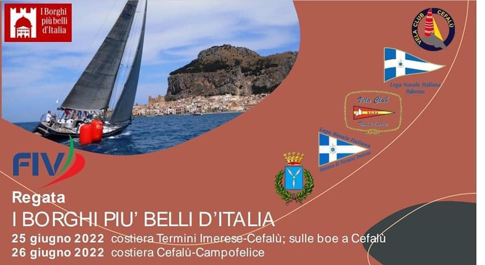 CEFALU' OSPITA LA X EDIZIONE DELLA REGATA VELICA DEI BORGHI PIU' BELLI D'ITALIA
