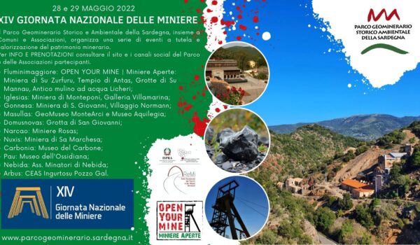 XIV Giornata Nazionale delle Miniere – Open Your Mine