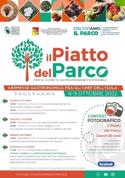 Ristoratori e produttori panteschi protagonisti de “IL PIATTO DEL PARCO” kermesse gastronomica dedicata ai prodotti a km0