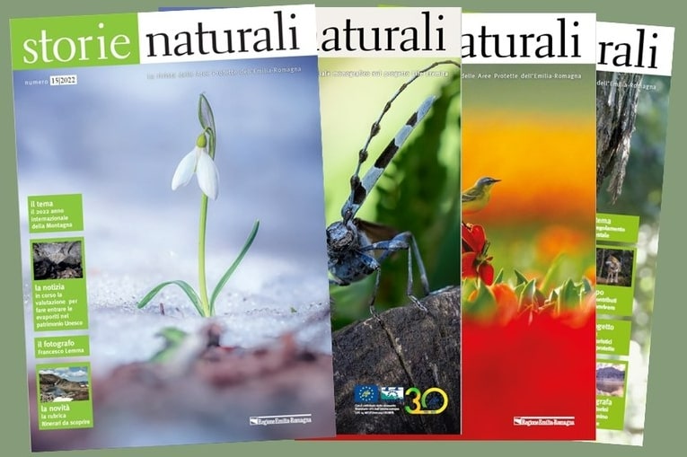Uscito il nuovo numero della rivista 'Storie Naturali' della Regione Emilia-Romagna