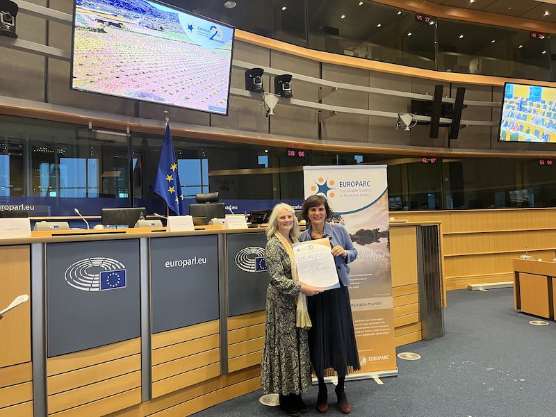 Il Parco Isola di Pantelleria al Parlamento Europeo per l'ottenimento della CETS - Carta Europea per il Turismo Sostenibile