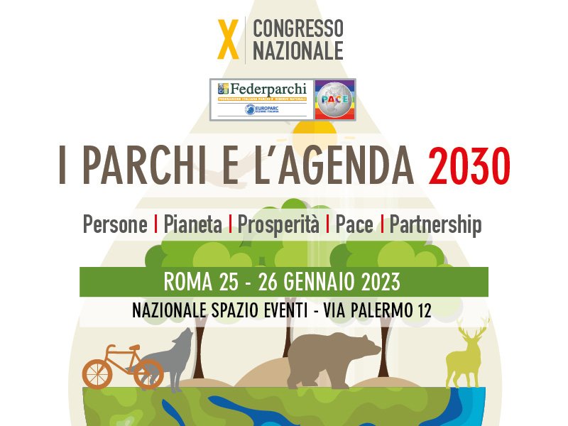 10° Congresso Federparchi 'I Parchi e l'Agenda 2030'