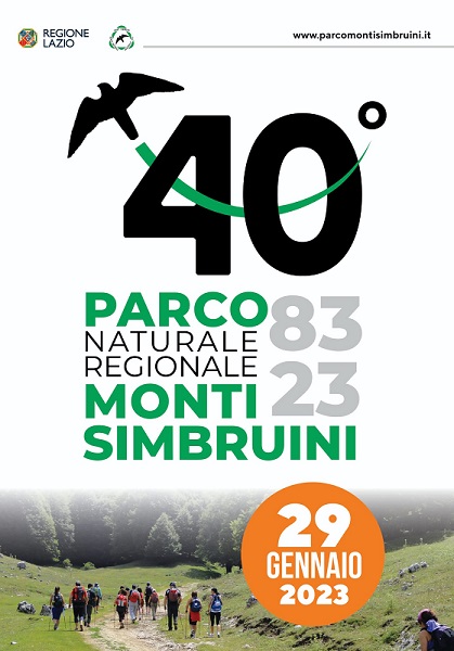 Oggi 29 gennaio 2023 il Parco Naturale Regionale dei Monti Simbruini compie 40 anni.