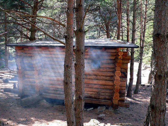 La Smoke-Sauna di Alvar Aalto nel Gran Bosco di Salbertrand