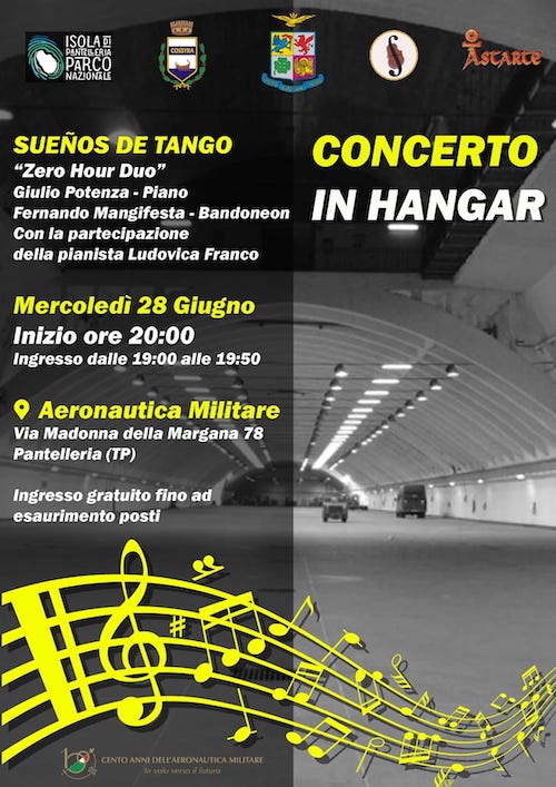 Centenario dell'Aeronautica Militare: concerto nello storico Hangar Nervi