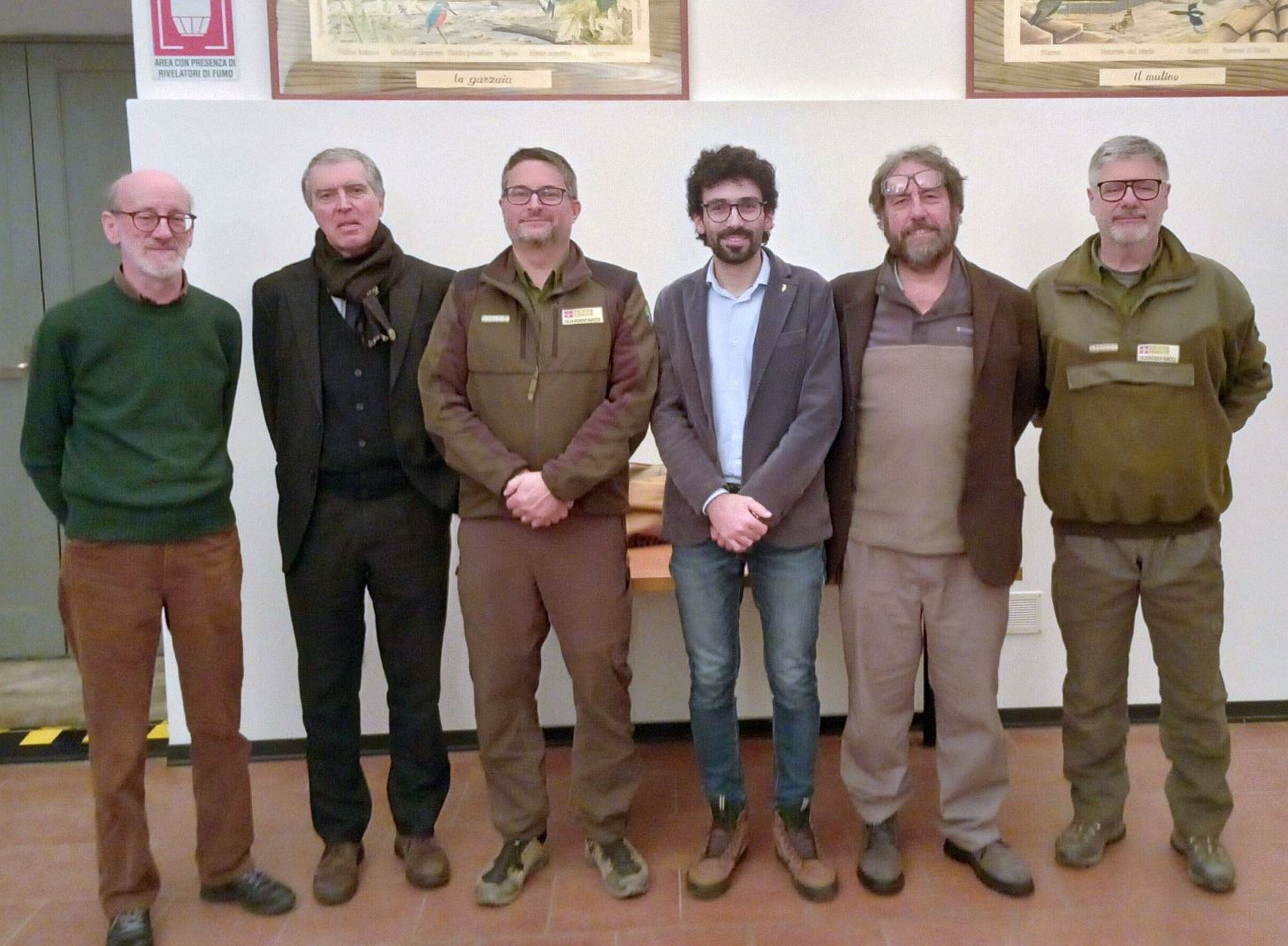 I relatori a Bosco Marengo (Foto di Andrea Mandarino)