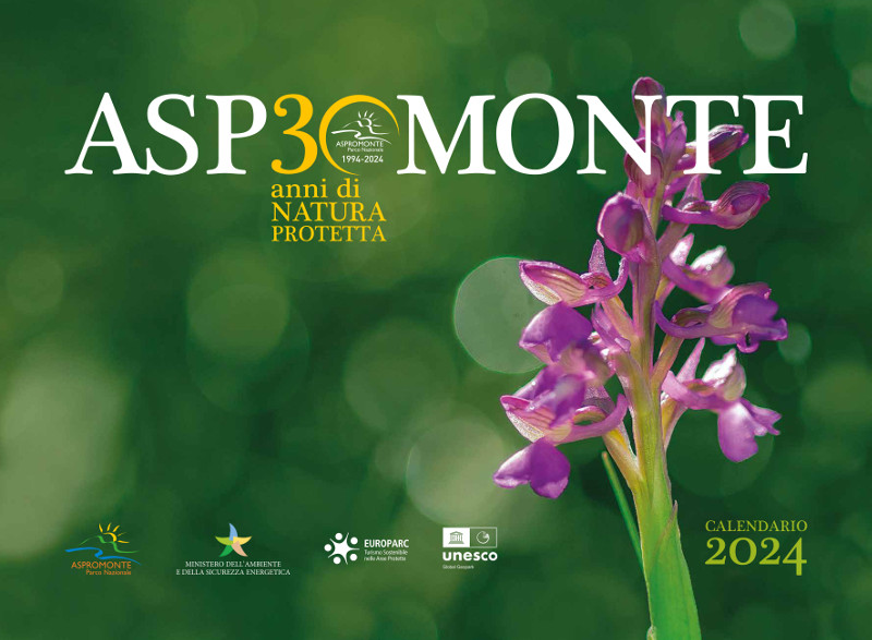 Il nuovo calendario del Parco dell'Aspromonte per festeggiare i 30 anni di attività