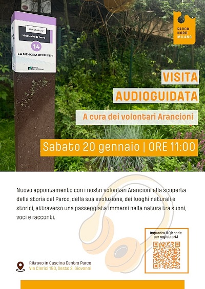 Una nuova visita audioguidata a Parco Nord Milano
