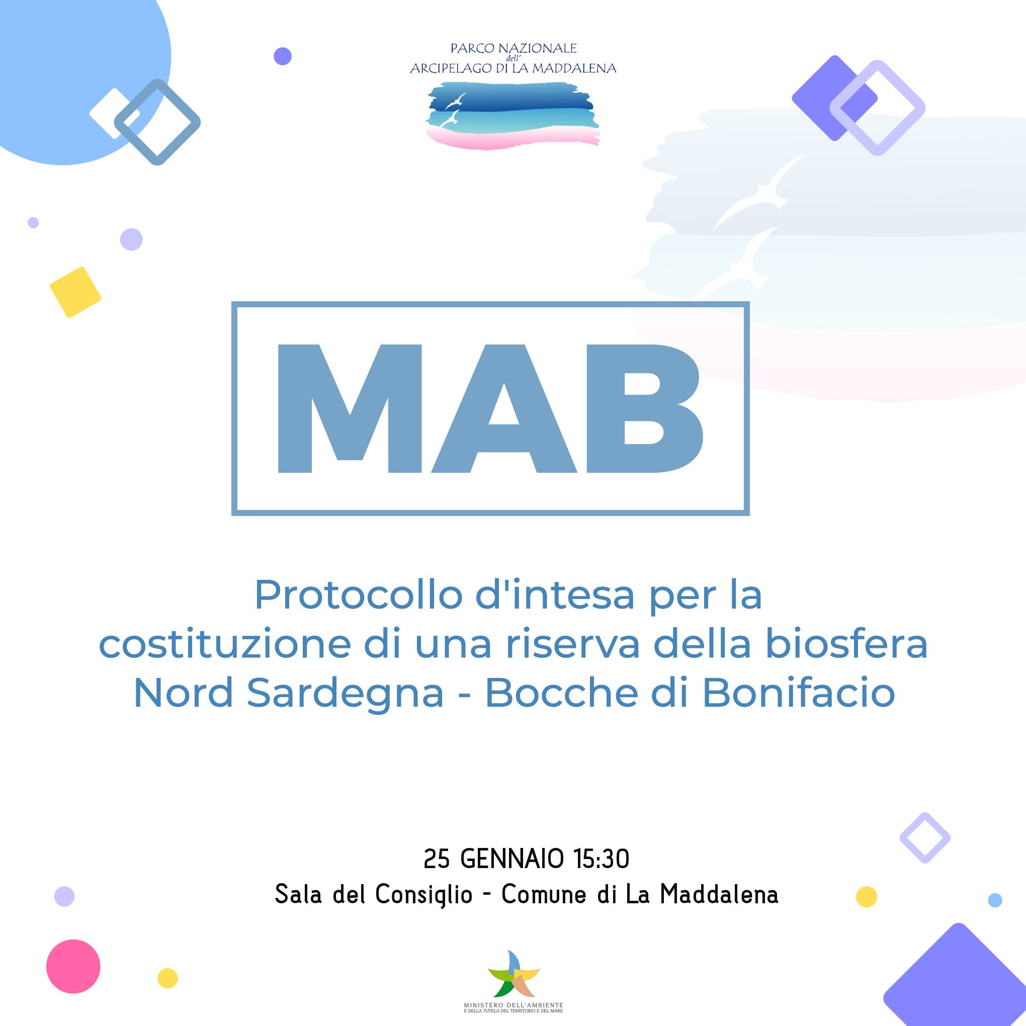 25.01.24 - firma del Protocollo di intesa Riserva della Biosfera MAB