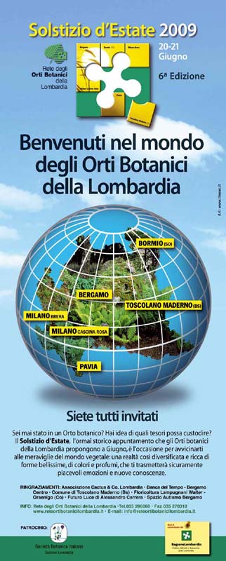 Solstizio d'Estate negli Orti Botanici della Lombardia - 6° Edizione