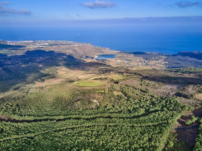 Un'area del Parco di Pantelleria