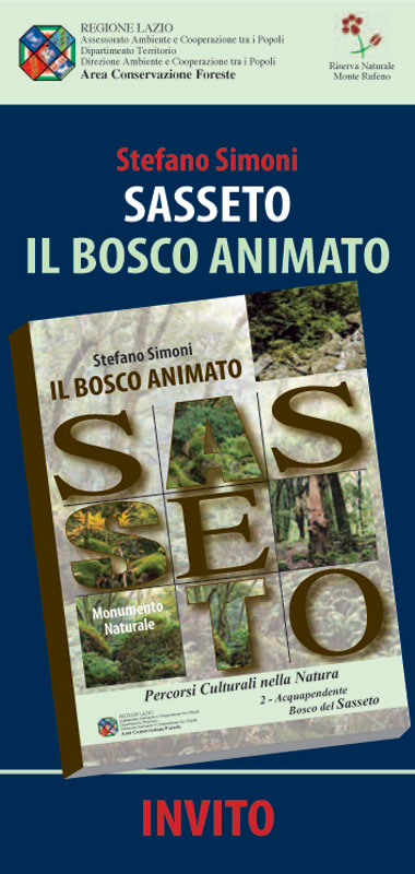 Presentazione del libro 'Sasseto - Il Bosco animato'