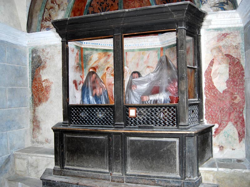Sorprese al Sacro Monte: scoperte due nuove figure dipinte da Gaudenzio o da un suo collaboratore