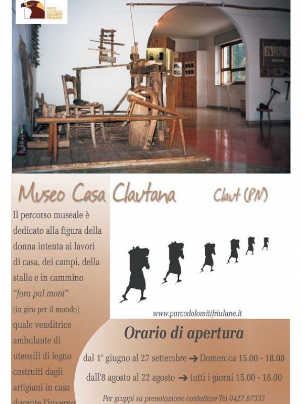 Apertura Museo Casa Clautana e vecchia strada della Valcellina