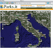 I parchi italiani dal cielo: grazie Google!