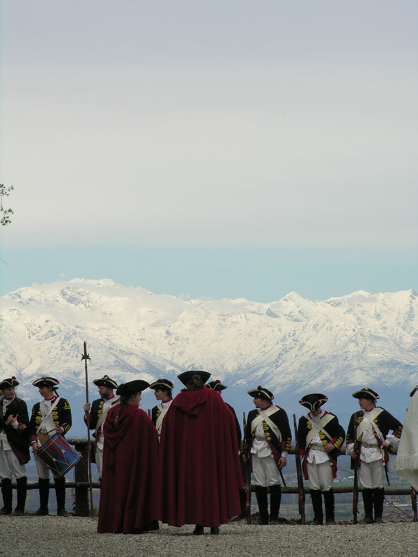 Febuary: Verrua Savoia (Po of the Hills), Re-enactment of the siege 1705