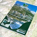 Cartina del Parco Naturale Adamello Brenta