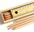 Pencils with Wooden Case