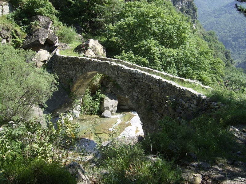 Rocchetta Nervina - bridge Pau