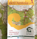 Carta Escursionistica del Parco Naturale Regionale dell'Antola (Wanderwegekarte)