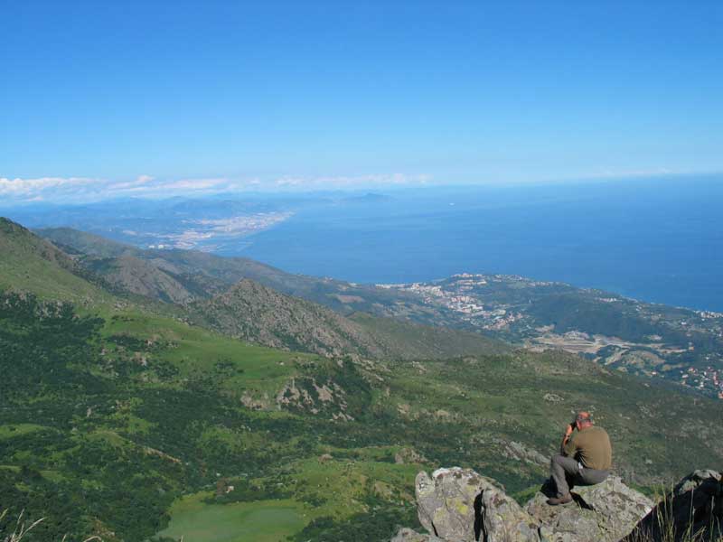 Panorama towards Genova - Loc. Pratorotondo