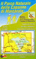 Carta escursionistica del Parco Naturale delle Capanne di Marcarolo