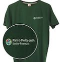 T-shirt vert foncÃ© du Parc rÃ©gional du Delta du PÃ´ d'Ãmilie-Romagne