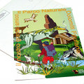 Cartolina disegno Dolomiti Friulane