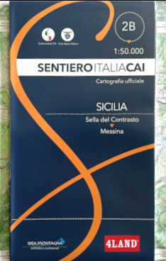 Sentiero Italia CAI 2B - Sicilia (Scala: 1:50.000)