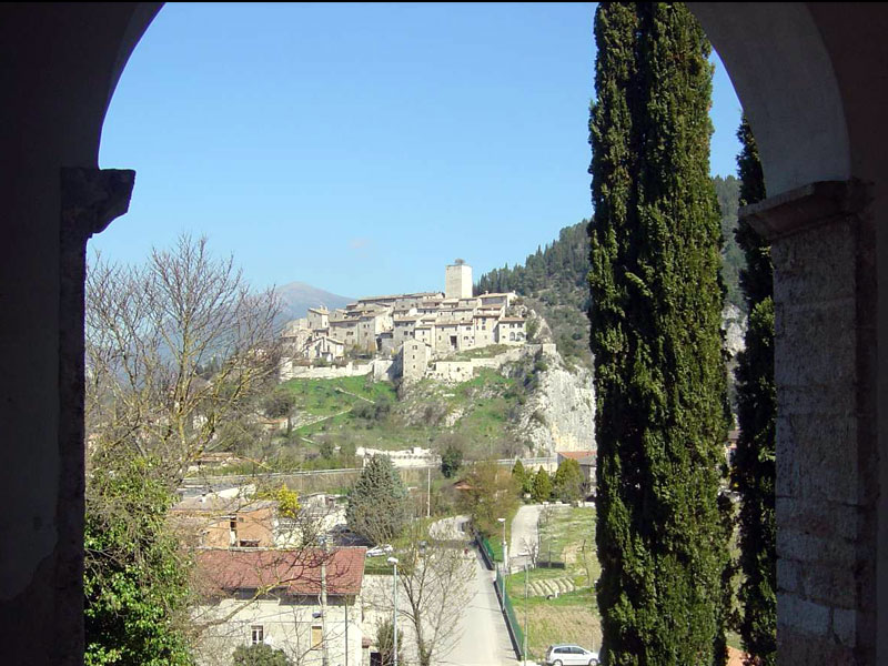 Loggia, view of Arrone