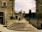 Entrance of the Park Headquarters in Civitella del Lago