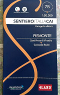 Sentiero Italia CAI 7B - Piemonte (Scala: 1:50.000). Cartografia Ufficiale