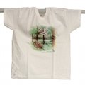 T-Shirt bambino bianca "bosco" - Parco Naturale dei Laghi di Avigliana