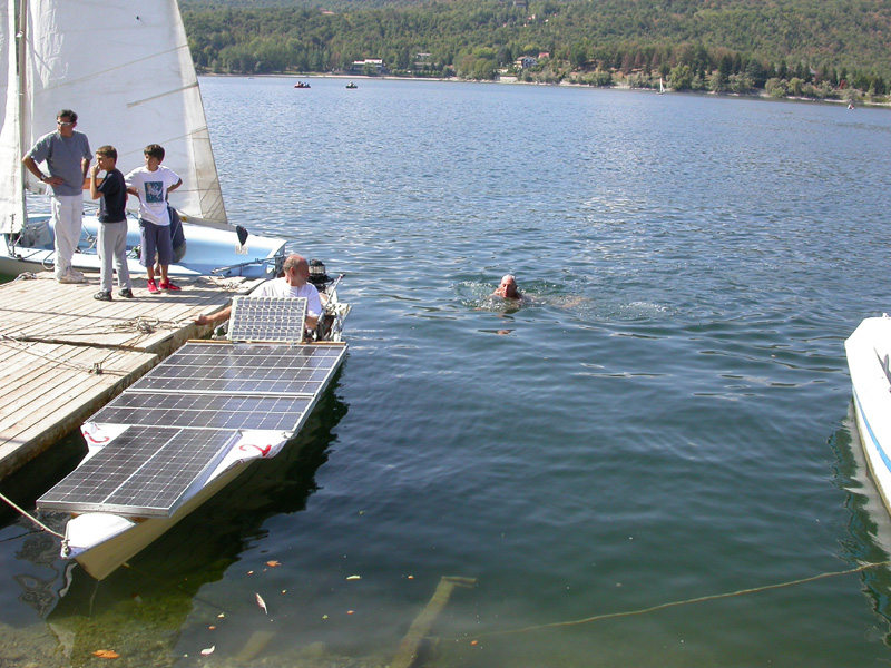 International Solar Boat Race on Lago Grande Avigliana