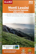 Monti Lessini - Parco Naturale Regionale della Lessinia (Scala: 1:25.000) - Carta n. 302