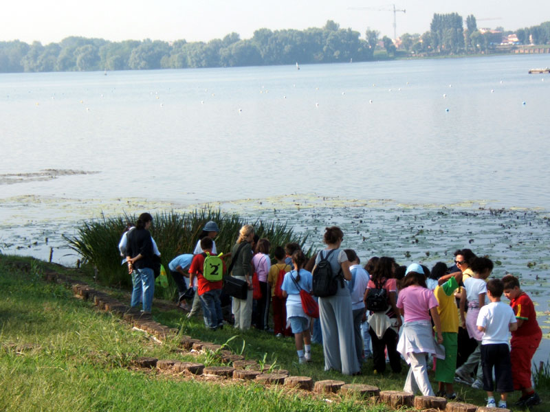 School visiting the Park