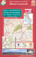 Hiking Map of Monti Lucretili Park