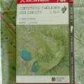 Cammino Naturale dei Parchi. Carta 1:35.000 - 1Â° settimana Roma - Livata