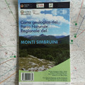 Carta geologica del Parco Naturale Regionale dei Monti Simbruini (Geological map of the Monti Simbruini Regional Nature Park)
