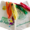 140 gr. natural cotton shopper of the Abruzzo, Lazio and Molise National Park