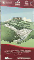 Geoguida - Carta Geologica - Escursionistica Pietra di Bismantova - Gessi Triassici (Scala 1:15000)
