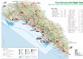 Carte des sentiers du Parco Nazionale delle Cinque Terre