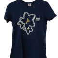 T-shirt donna colore blu - Parco Nazionale Dolomiti Bellunesi