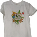 T-shirt donna bianca - I Love Dolomiti Bellunesi