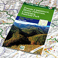 Cartoguida del Parco Nazionale Foreste Casentinesi, Monte Falterona, Campigna - English edition - 1:70000