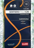 Sentiero Italia CAI 1B - Sardegna (Scala: 1:50.000). Cartografia Ufficiale