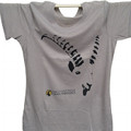 T-shirt grigia da donna Parco Nazionale Gran Paradiso